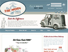 Tablet Screenshot of farmfreshmilk.com